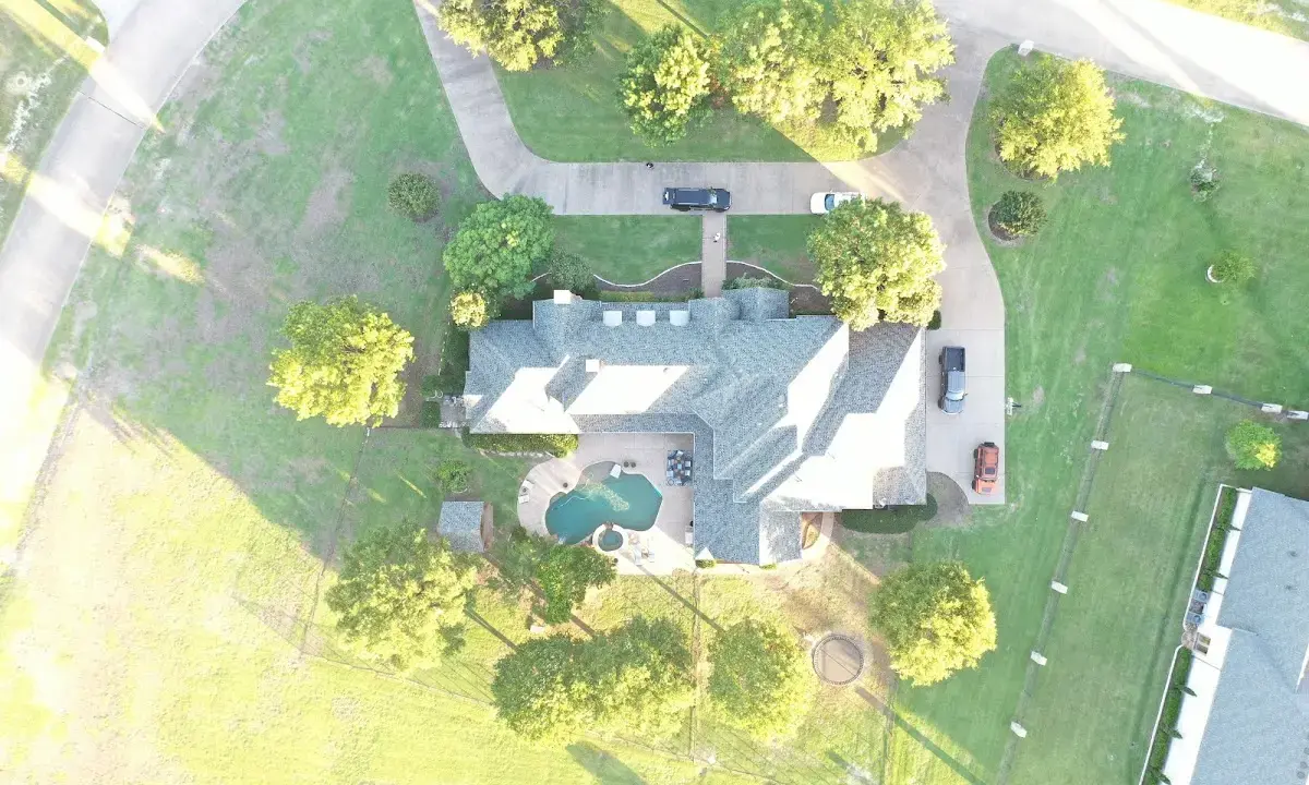 New shingle roof installation on a home in Worthington